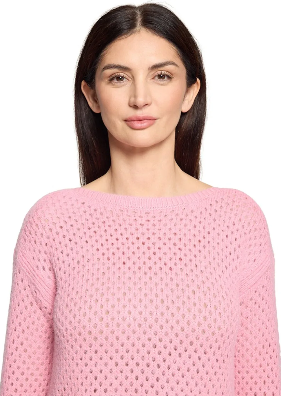 Pull douillet avec motif ajouré