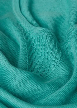 Pull d'été en tricot ajouré