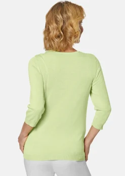 Pull d'été en tricot ajouré