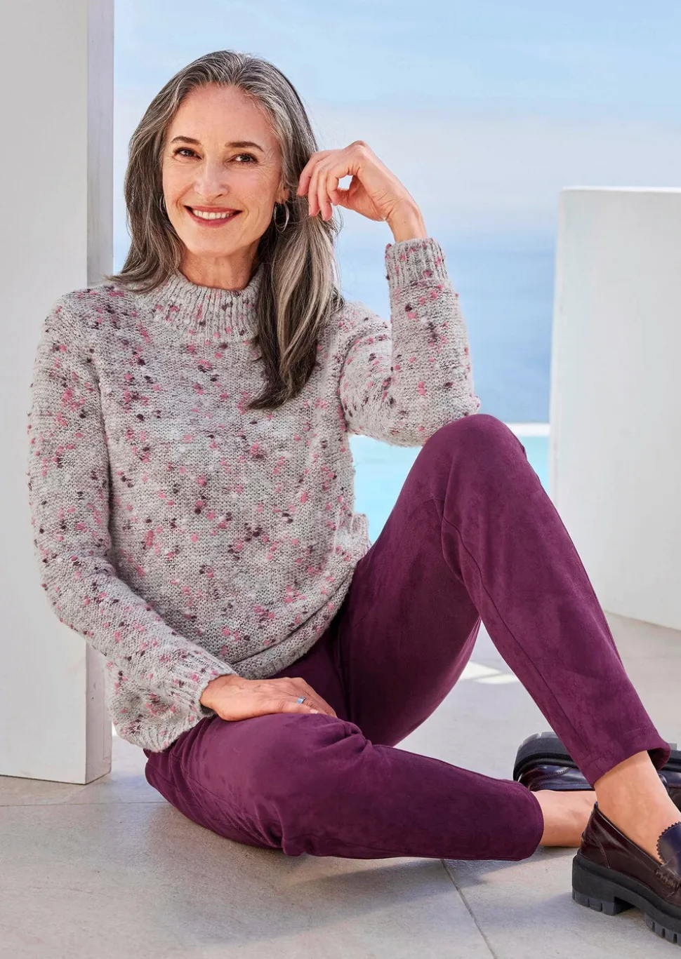 Pull effet bouclette