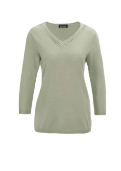 Pull encolure en V
