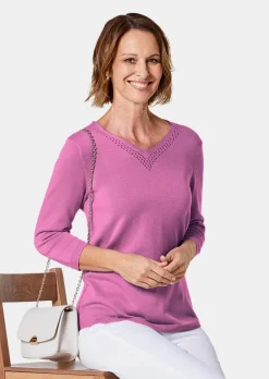 Pull encolure en V