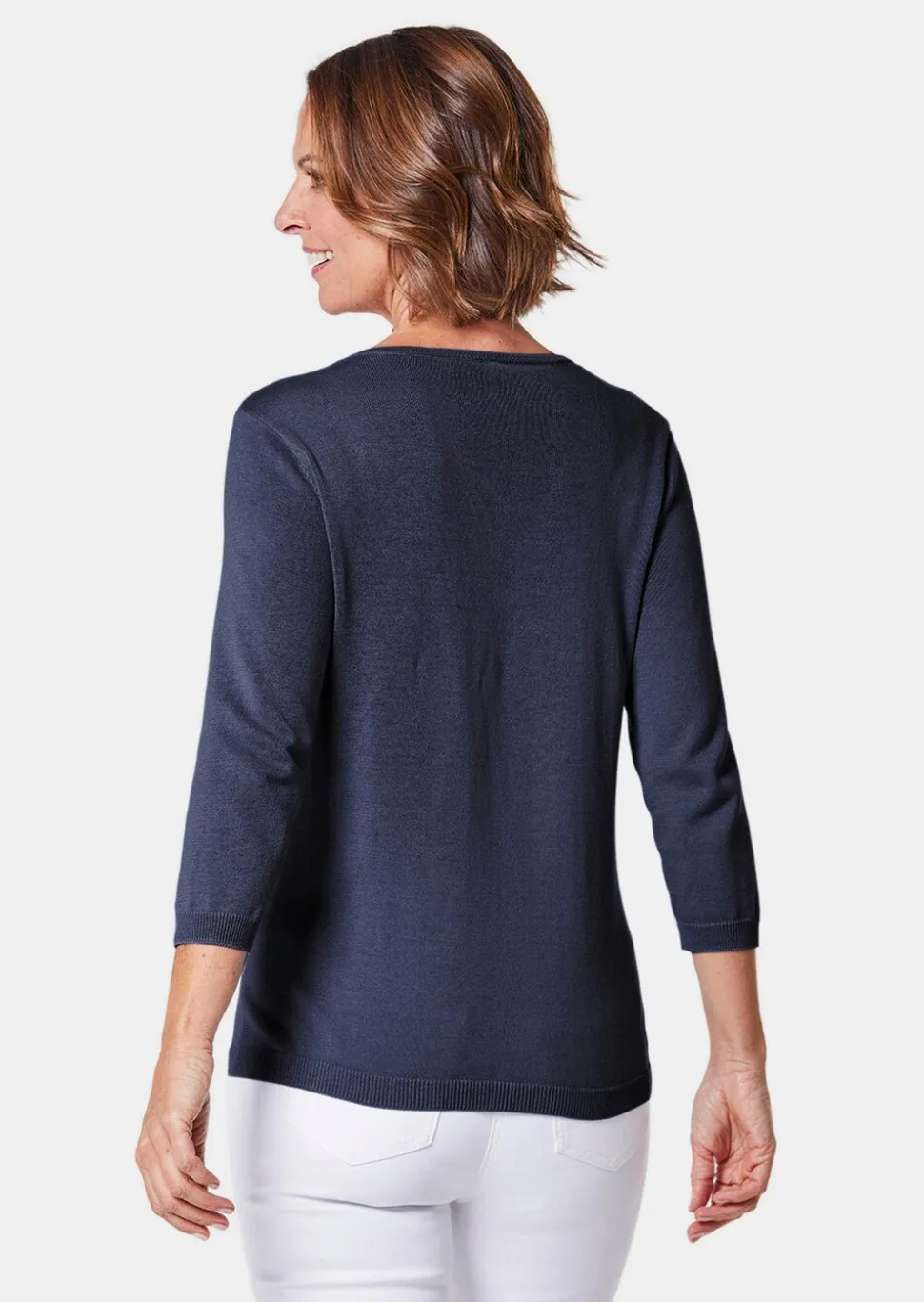 Pull encolure en V