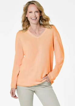 Pull à encolure en V en cachemire
