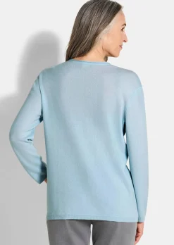 Pull à encolure en V en cachemire