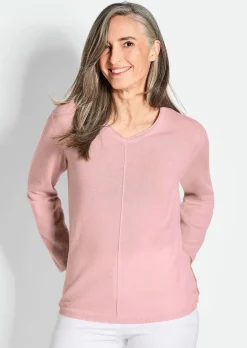 Pull à encolure en V en cachemire