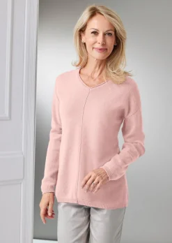 Pull à encolure en V en cachemire