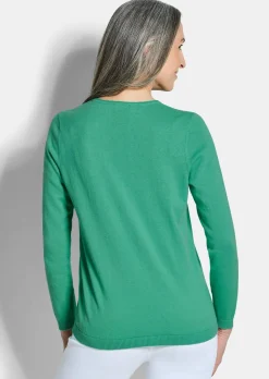 Pull à encolure en V en COTTAMIRA