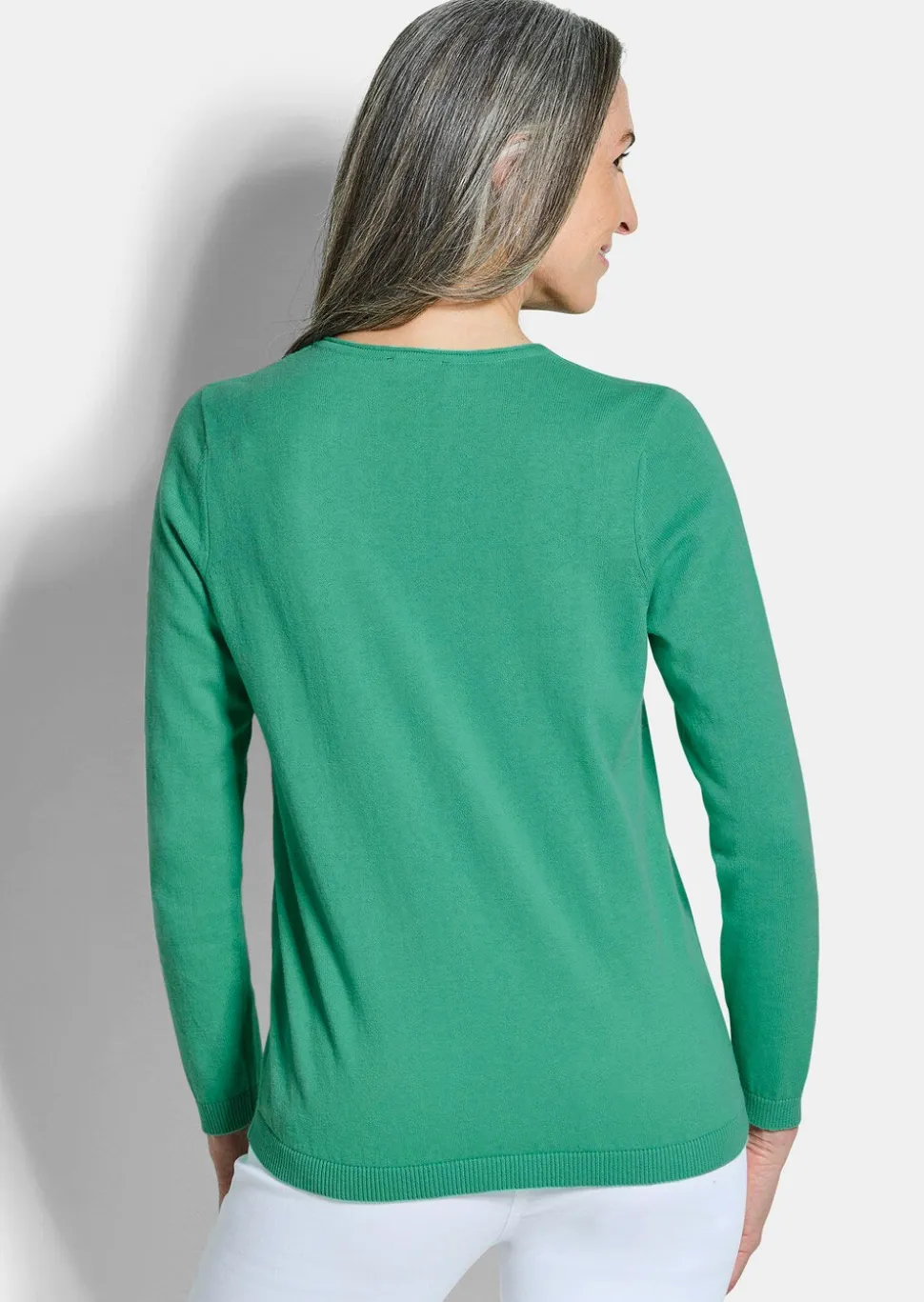Pull à encolure en V en COTTAMIRA