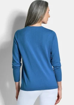 Pull à encolure en V en COTTAMIRA