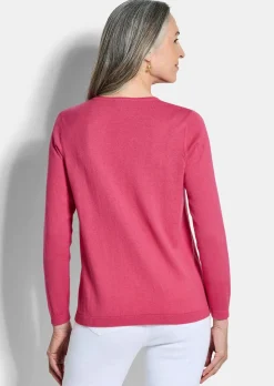 Pull à encolure en V en COTTAMIRA