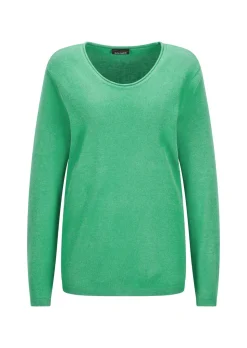 Pull en coton et viscose