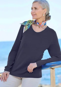 Pull en coton et viscose