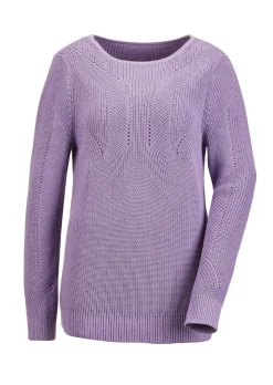 Pull en maille côtelée