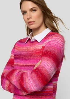 Pull en maille douillet en fil à effet