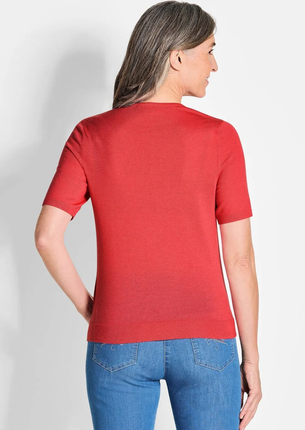 Pull en maille en pure laine mérinos