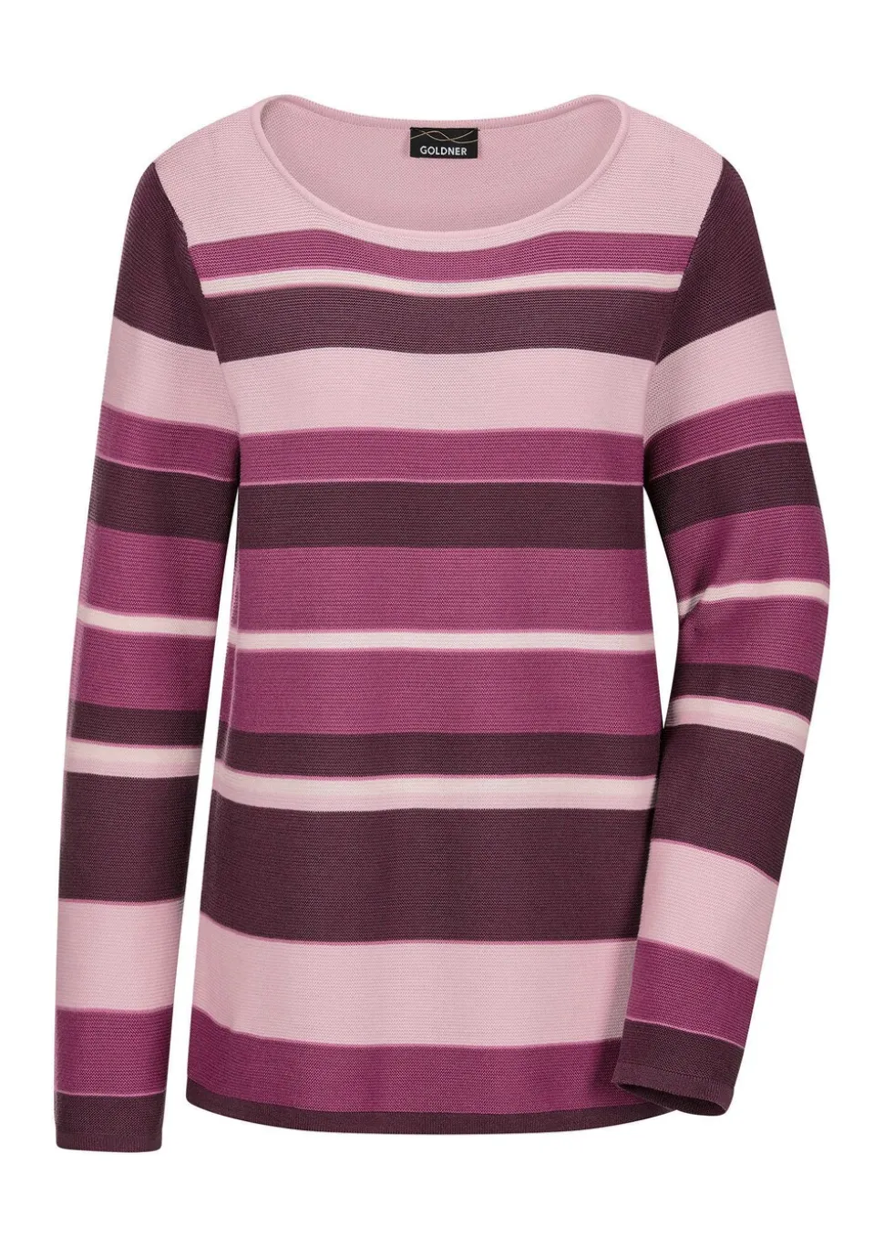Pull en maille à rayures