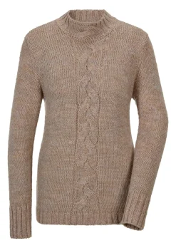 Pull en maille torsadée