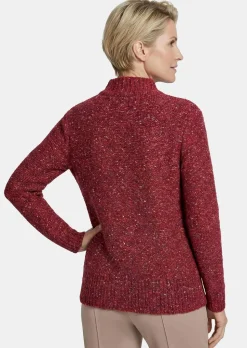 Pull en tricot aspect bouclette