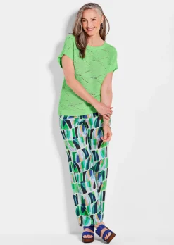 Pull en tricot avec motif à losanges
