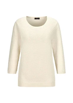 Pull en tricot avec motif à pois