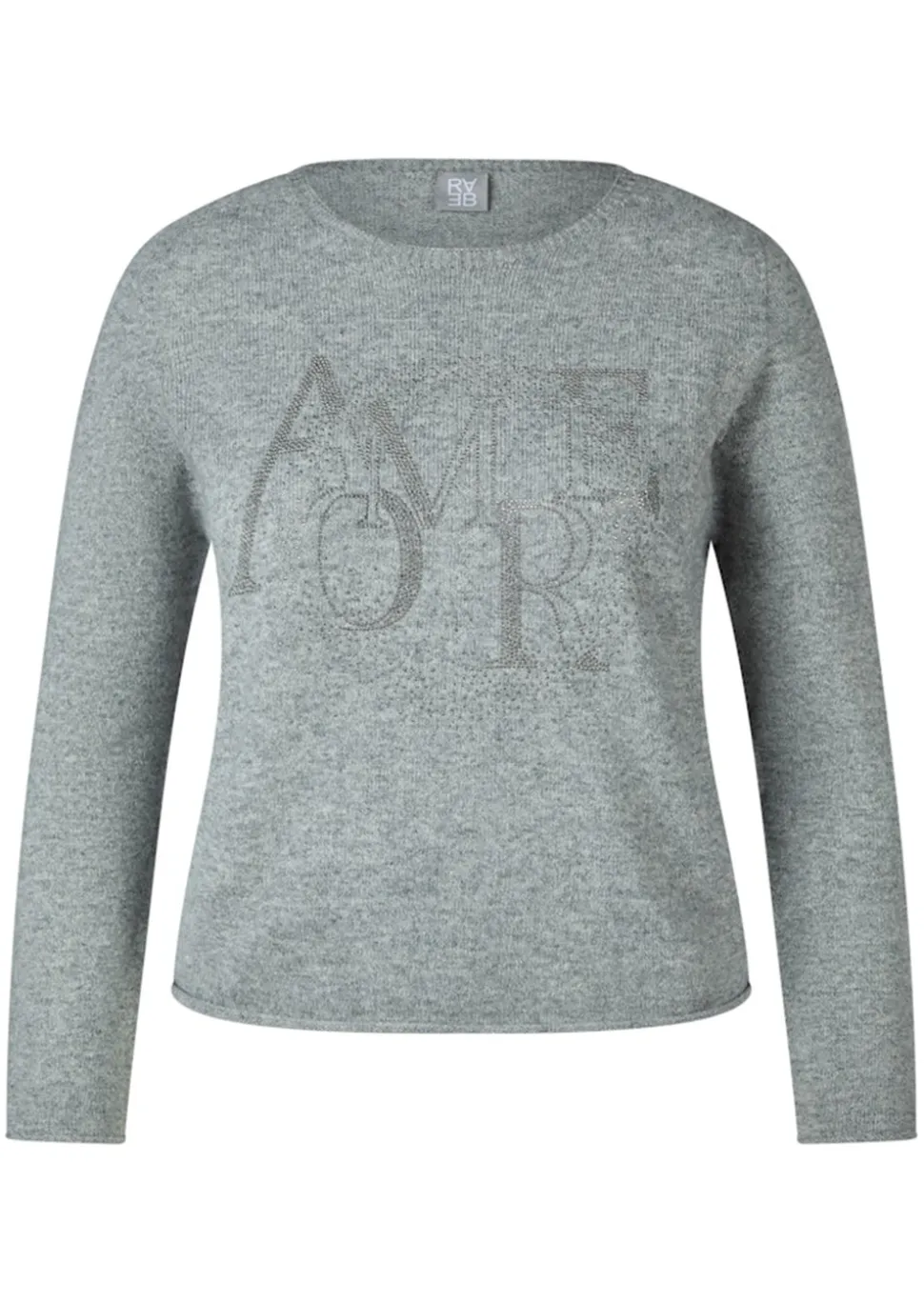 Pull en tricot avec teneur en laine et Modal