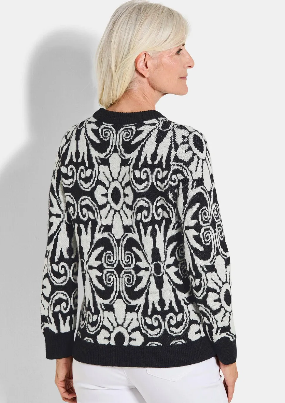 Pull en tricot de laine vierge