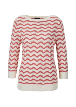 Pull en tricot à manches 3/4