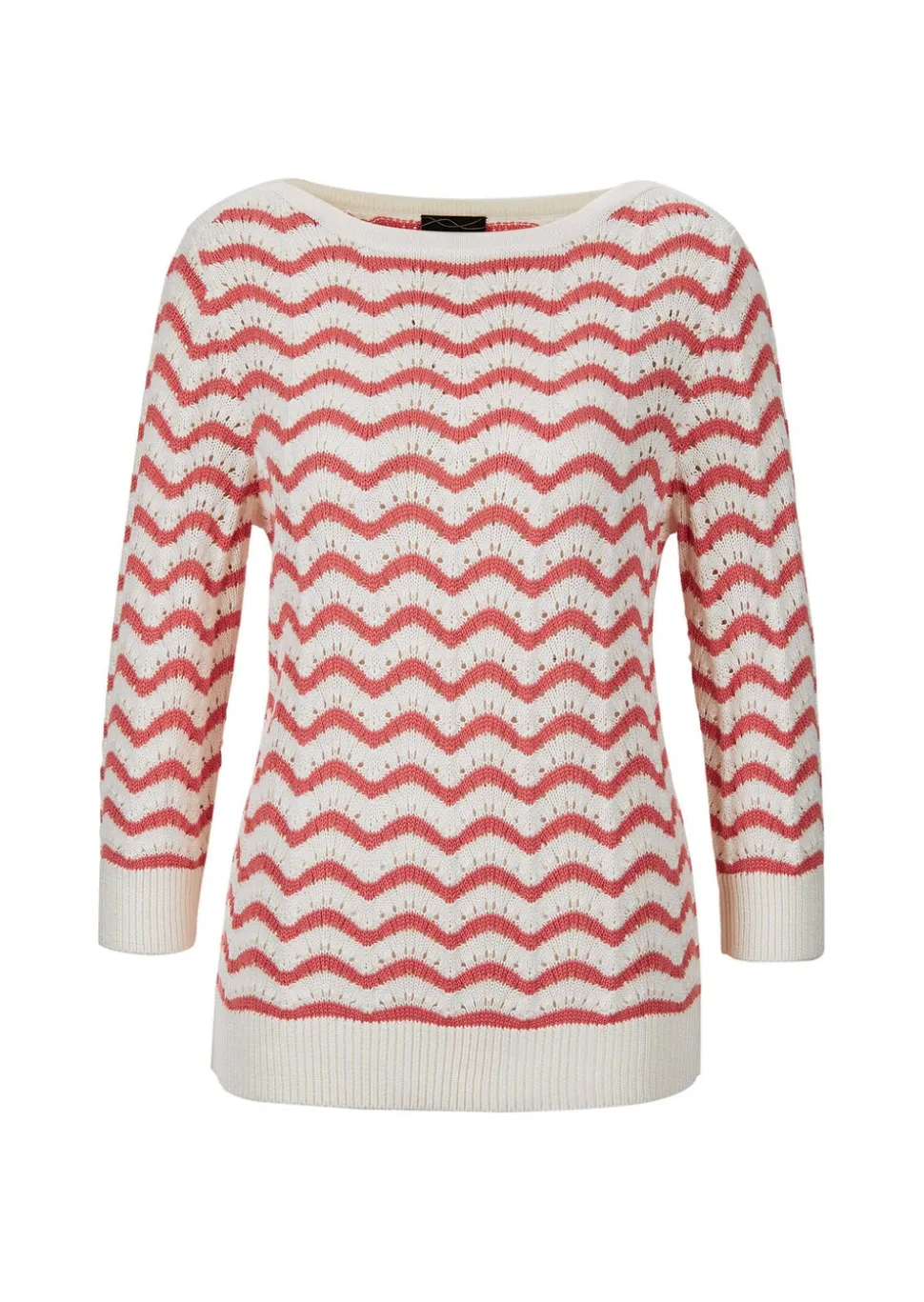 Pull en tricot à manches 3/4