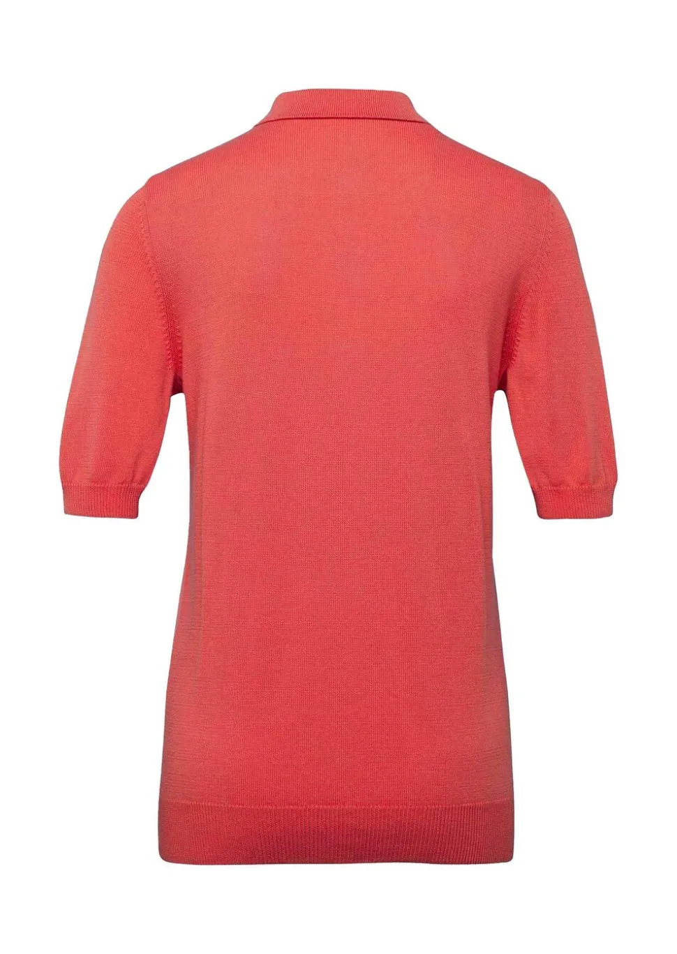 Pull en tricot à manches courtes et col chemisier