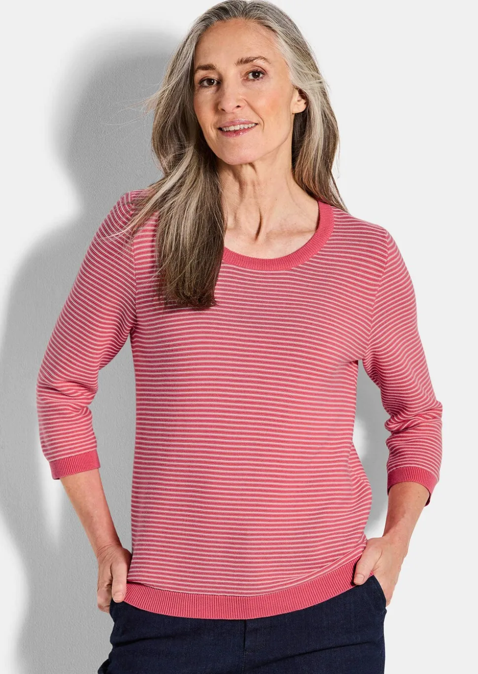 Pull en tricot pur coton