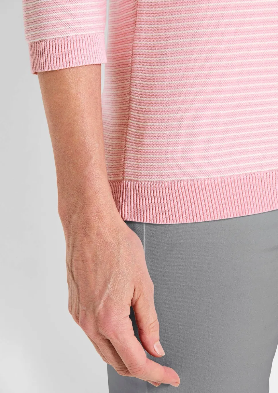 Pull en tricot pur coton