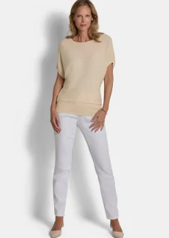 Pull en tricot raffiné avec fil brillant