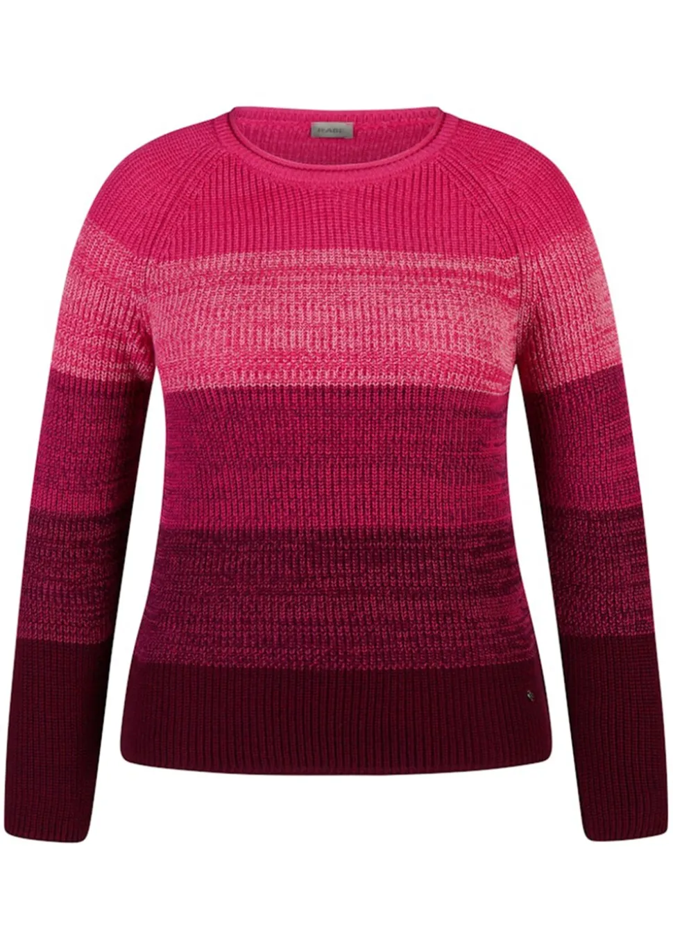 Pull en tricot rayé