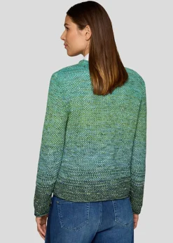 Pull en tricot structuré