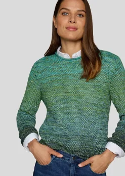 Pull en tricot structuré