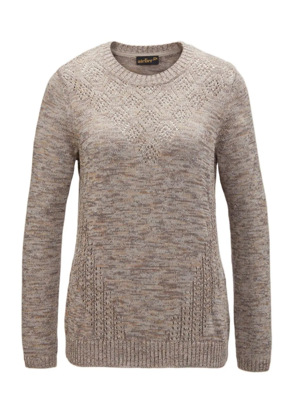 Pull à fil brillant