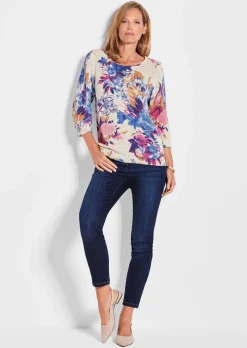 Pull imprimé très féminin
