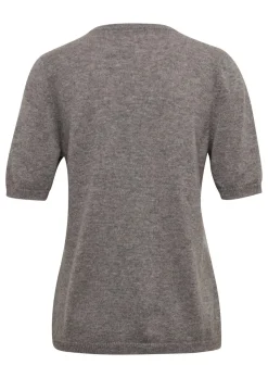 Pull à manches courtes en cachemire