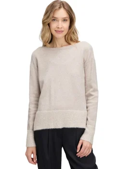Pull moelleux en tricot pailleté