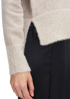 Pull moelleux en tricot pailleté
