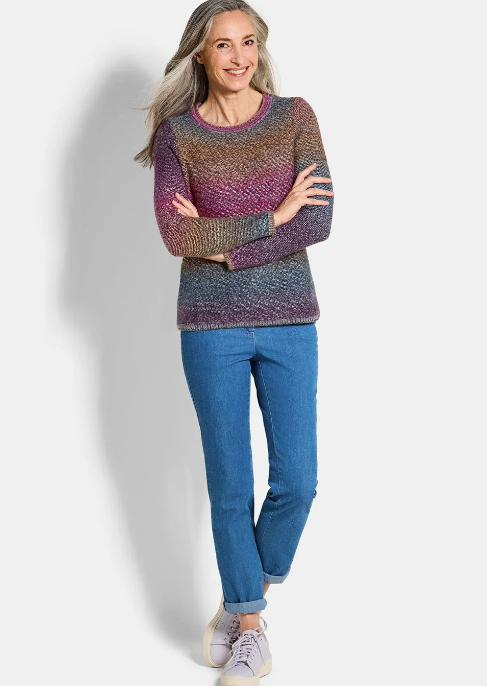 Pull multicolore