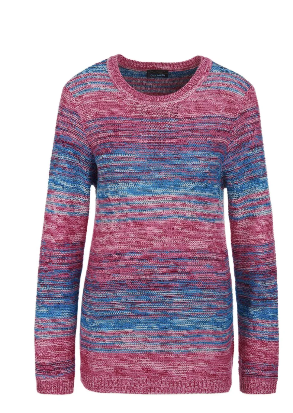 Pull multicolore avec dégradé plein de fraîcheur