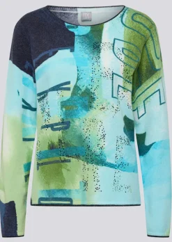 Pull orné de détails scintillants