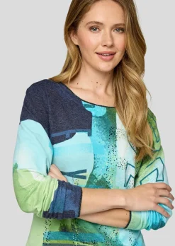 Pull orné de détails scintillants
