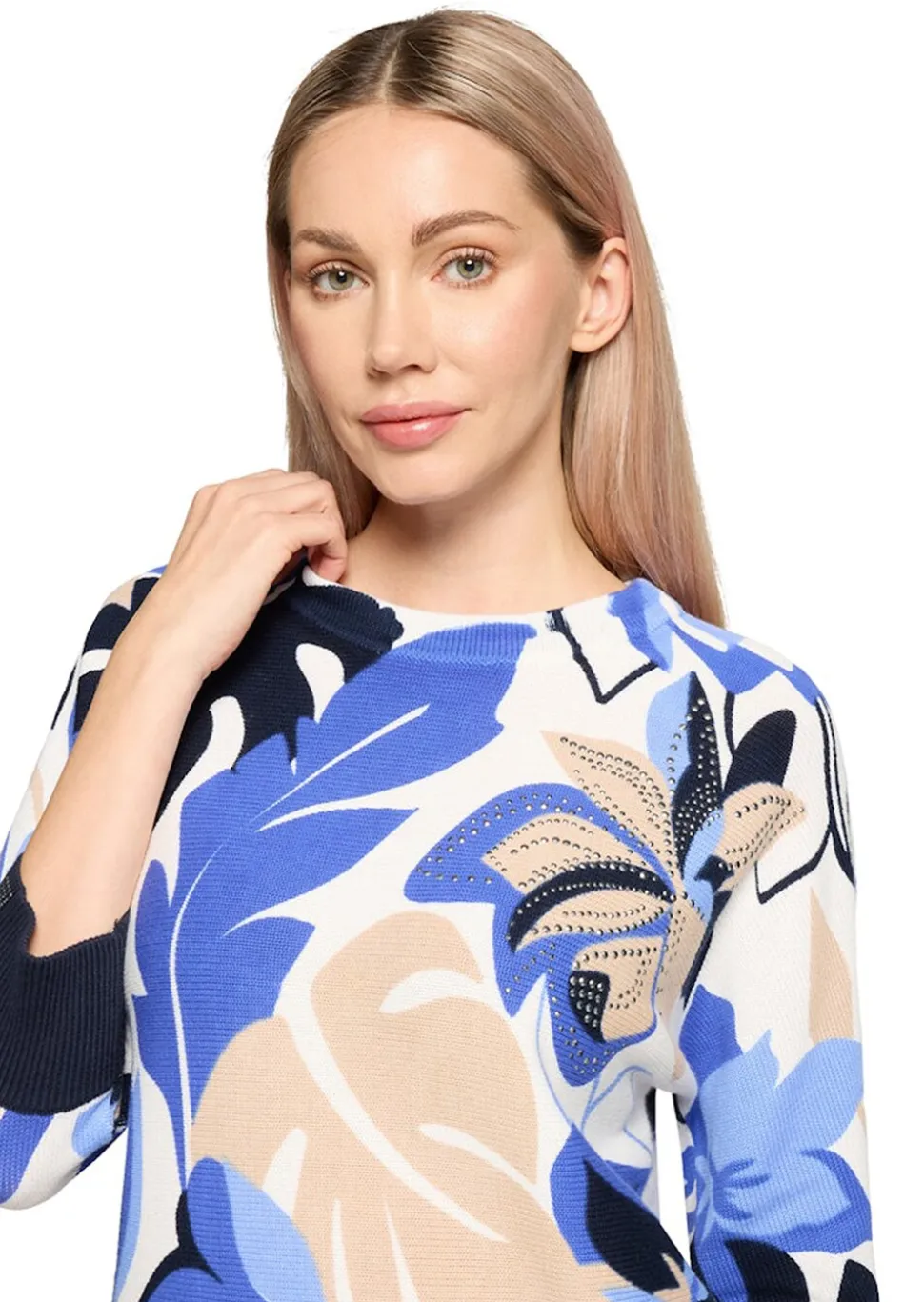 Pull-over en tricot pur coton
