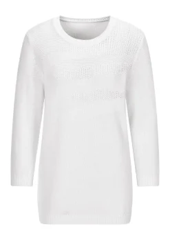 Pull-over en tricot pur coton