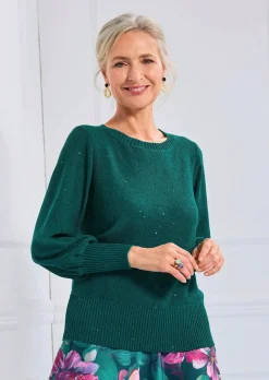 Pull pailleté élégant