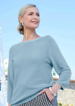 Pull. Pur coton