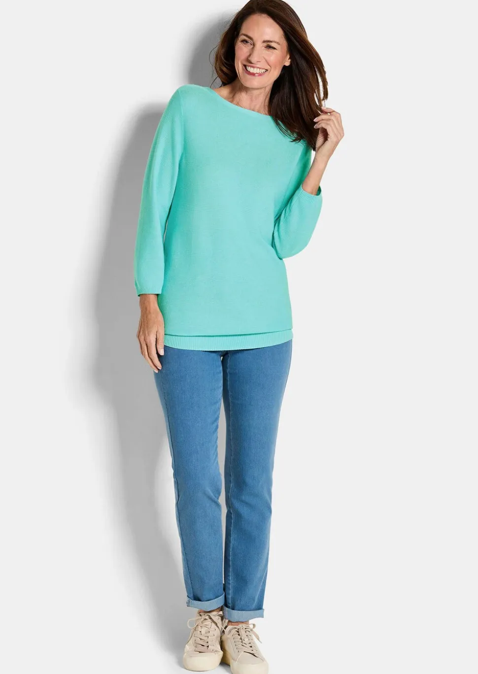 Pull. Pur coton
